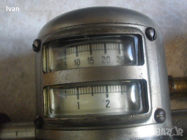 Френски Професионален Редуцир Вентил За Оксижен-Ацетилен/Кислород-С Вградени Скали Манометри-300 bar, снимка 4 - Други инструменти - 41472048