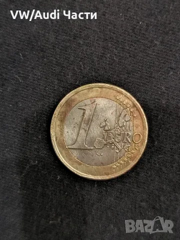 Монета 1 евро Франция 2001г.