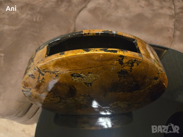 Комплект ваза + купа / дизайнерски модел/, снимка 5 - Вази - 52654387