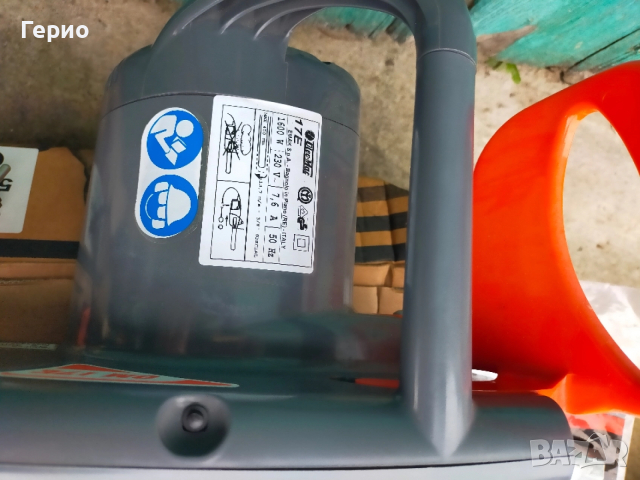 Нов италиански ел.трион Oleo Mac , снимка 2 - Градинска техника - 52586884