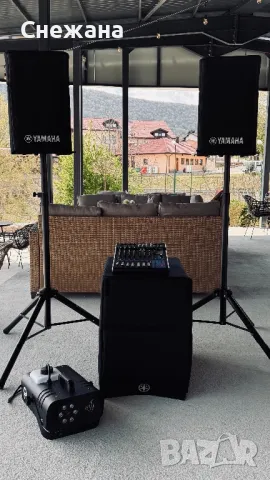 Наем на аудио техника за събития – Yamaha озвучаване | Бургас и региона