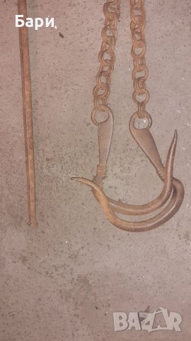 Стар ръчно направен кантар -Паланца, снимка 5 - Други ценни предмети - 41210512