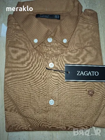 Мъжка риза с дълъг ръкав,  ХЛ