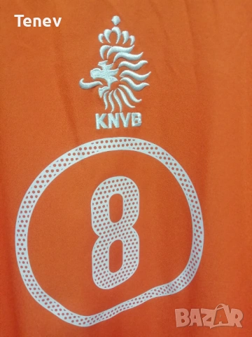 Holland Davids Nike T90 Total 90 оригинална футболна тениска фланелка Холандия Нидерландия Давидс , снимка 4 - Тениски - 48460341