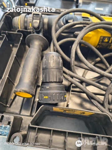 ПЕРФОРАТОР DEWALT D25134K-QS 2.80 J, SDS PLUS, 800 W, КУФАР, снимка 2 - Бормашини - 53438820