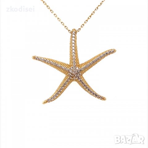 Златно колие 4,61гр. 40см. 14кр. проба:585 модел:14098-3, снимка 2 - Колиета, медальони, синджири - 39507850