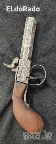 малък капсулен пистолет/бартер , снимка 3 - Антикварни и старинни предмети - 53086643