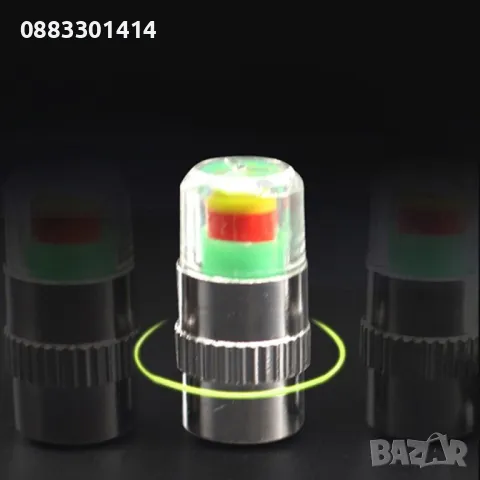 Манометър-капачка на налягането в гумите , снимка 4 - Аксесоари и консумативи - 47396189