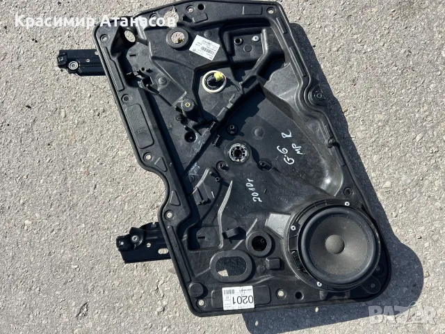 5K0837756G. Стъклоповдигач преден десен за Vw голф 6. хечбек, комби. 2008-2013г