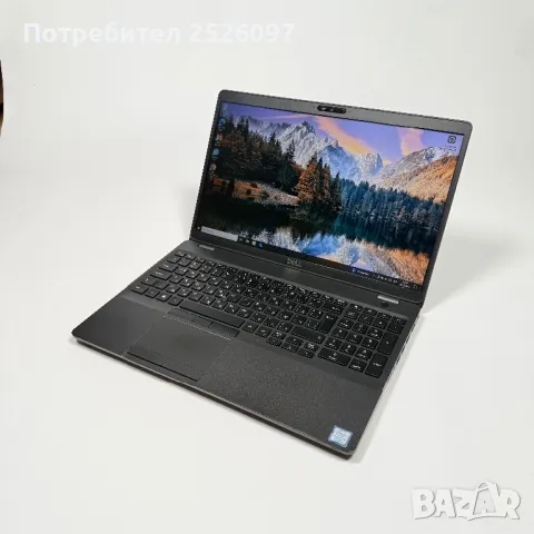 DELL Latitude 5590/15,6” IPS/i5-8350U/12GB DDR4/256GB NVMe/Подсветка, снимка 3 - Лаптопи за работа - 50364419