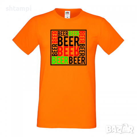 Мъжка тениска Beer Beer Beer Beer,Бира,Бирфест,Beerfest,Подарък,Изненада,Рожден Ден, снимка 1 - Тениски - 36376542