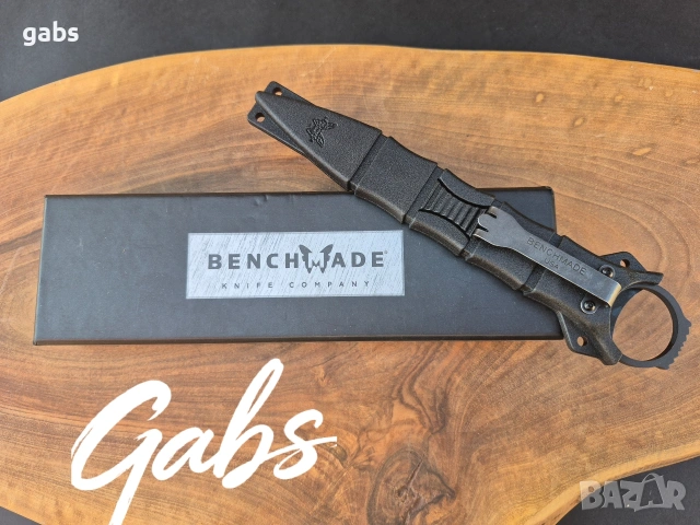 Нож Benchmade Socp Dagger с фиксирано острие и кания 176BK, снимка 11 - Ножове - 52867142