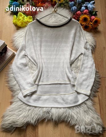 Тънък пуловер Бершка, снимка 1 - Блузи с дълъг ръкав и пуловери - 35983096