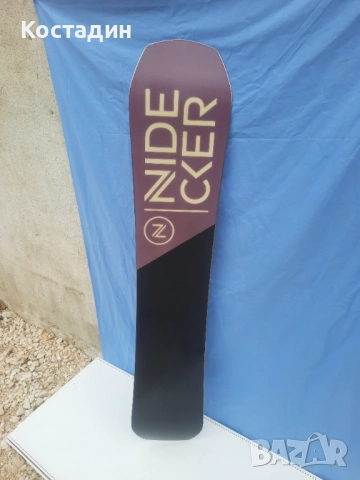 Сноуборд NIDECKER AXIS с автомати 165см.  , снимка 7 - Зимни спортове - 52466917