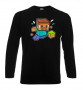 Мъжка тениска Steve Diamond,Minecraft,Игра,Забавление,подарък,Изненада,Рожден Ден., снимка 9