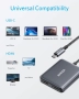 Anker PowerExpand USB-C към Dual HDMI адаптор, снимка 6