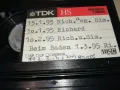 TDK BASF VIDEO VHS C TAPE X3 ВНОС GERMANY 2112241203, снимка 6