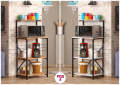 Етажерка с рафтове/цветарник/бюро -подходящи за дома и работното място, снимка 6