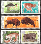 СССР, 1969 г. - пълна серия чисти марки, животни, 4*12, снимка 1 - Филателия - 44571539