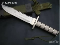 Тактически фиксиран нож за оцеляване JUNGLE KNIVE, снимка 8