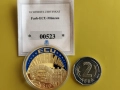 ГОЛЯМА ‼ПОЗЛАТЕНА‼ ВЪЗПОМЕНАТЕЛНА МОНЕТА - ЛИБЕРИЯ  , снимка 1