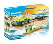 Playmobil 70436 - Плажен автомобил с ремарке за кану  