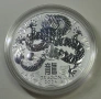 1 Oz сребърна инвестиционна монета Австралийски Лунар Дракон 2024, снимка 1