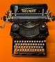 Мнго Стара Пишеща Машина TRIUMPH 10 / 1930 г. за Генерално Представителство Лео Сафиръ София , снимка 15