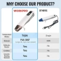 WORKPRO Мини пистолет за горещ въздух 7.2V, снимка 9