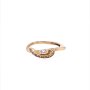 Златен дамски пръстен 1,83гр. размер:54 14кр. проба:585 модел:20119-1, снимка 1