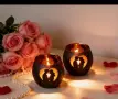 2бр Свещници във формата на сърце за двойки, снимка 2