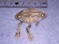 СТАРИННА ФИЛИГРАННА СРЕБЪРНА ВЪЗРОЖДЕНСКА БРОШКА РЪЧНА ИЗРАБОТКА 34412, снимка 10