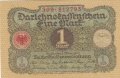 1 марки 1920, Германия, снимка 1 - Нумизматика и бонистика - 38975574
