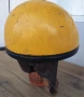 Ретро каска за мотоциклет, жълт цвят, снимка 4