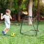 Детска футболна врата HOMCOM тренировъчен комплект за футбол, бейзбол