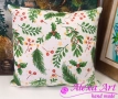 Коледна възглавница 40/40 см, снимка 2