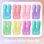 КАУЧУКОВА UV&LED БАЗА 2 В 1 КОЛЕКЦИЯ MACARON - UR SUGAR 7 мл бонбонени цветове, снимка 2