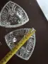 Триъгълни стъклени купички , снимка 3