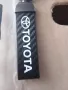 Карбон кожа ключодържател с емблема и надпис Тойота Toyota кола автомобил джип, снимка 2