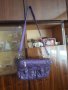 Чисто нова лилава дамска чанта, снимка 1