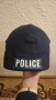 Полицейска шапка, поларена черна и тъмносиня (police), снимка 1