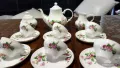 фин костен порцелан Франция чаши за кафе чай , снимка 5