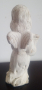 Много стара английска статуетка на ангел, снимка 4
