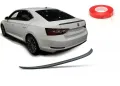 Лип спойлер заден черен пиано лак подходящ за Skoda Superb B8, 3V sedan (2015-2024), снимка 2