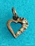 Сребърен медальон във формата на сърце ❤️ стил и елегантност 52663, снимка 5