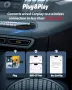 Безжичен Carplay адаптер, Съвместим с 99% от автомобили от 2016 г. и по-нови, снимка 5