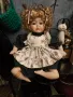 Реалистична Стара порцеланова кукла, снимка 1