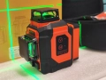 TakamineTech 3D зелен лазерен нивелир 12 линии с дистанционно, снимка 12