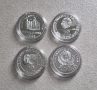 България.Лот. 50 лева . 4 бройки. 1300 години България. Сребро. Монетите са без забележки. , снимка 6
