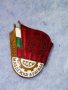 СССР МЛАДЕЖКА БРИГАДА КОЛЕКЦИОНЕРСКА СОЦ НРБ ЕМАЙЛИРАНА МЕДНА ЗНАЧКА 35394, снимка 1